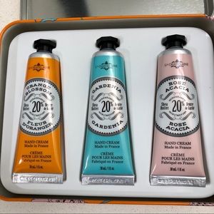 La Chatelaine Organic Hand Cream Gift Set Trio